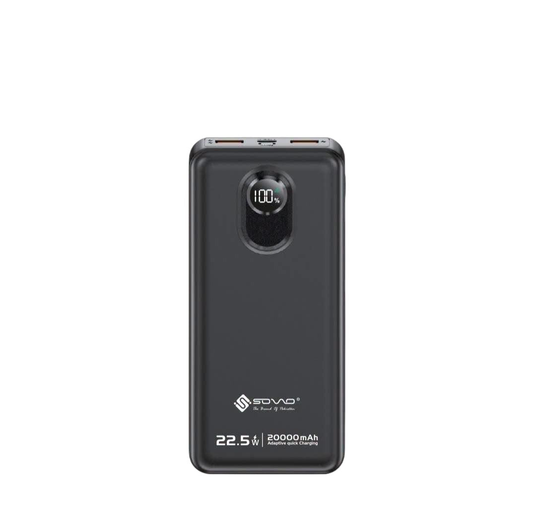 SOVO Power Bank 22.5W Fast Charging