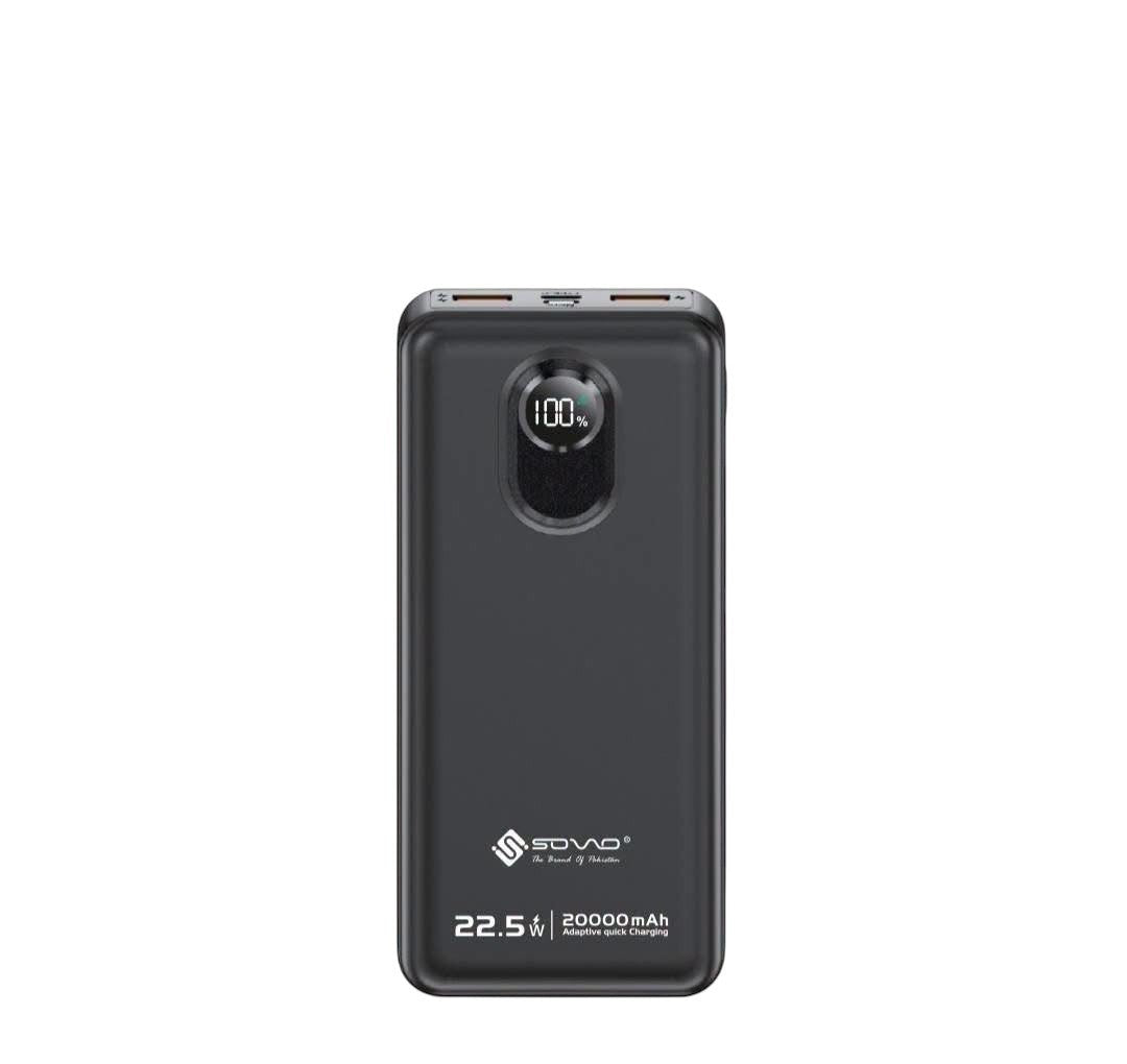 SOVO Power Bank 22.5W Fast Charging